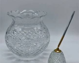 Lot 070   5 Bid(s)
Waterford Bowl and Desk Pen
