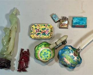 Lot 075   1 Bid(s)
Group of Asian Decorative Items