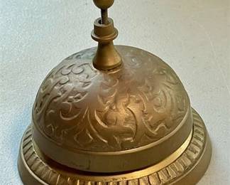 Lot 118   14 Bid(s)
Vintage Brass Desk Bell