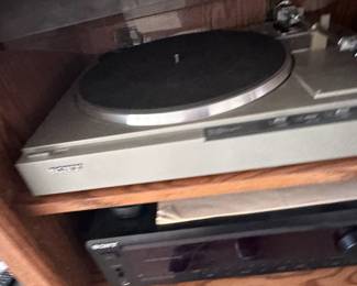 SONY Record Player 