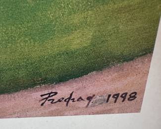 Rochester NY Redwings Field Painting 