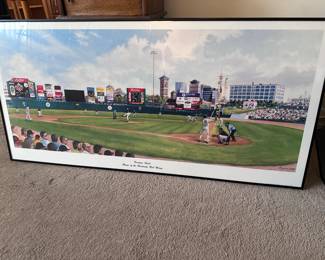 Rochester NY Redwings Field Painting 