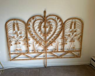 Rattan Headboard