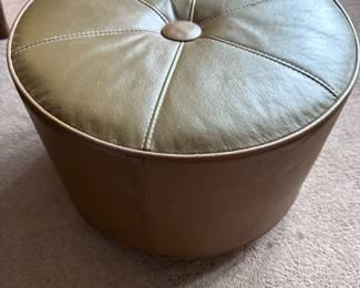 Rolling Footstool Ottoman 