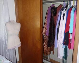 Dress Form & Clothing