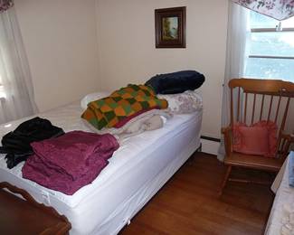 Rocker, Linen & Mattress