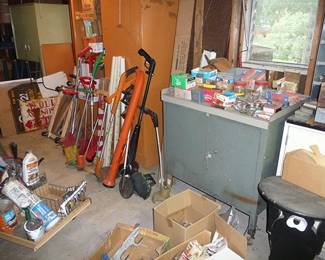 Tools, Cabinets & Yard Tools