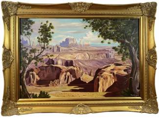 Lanscape oil painting 