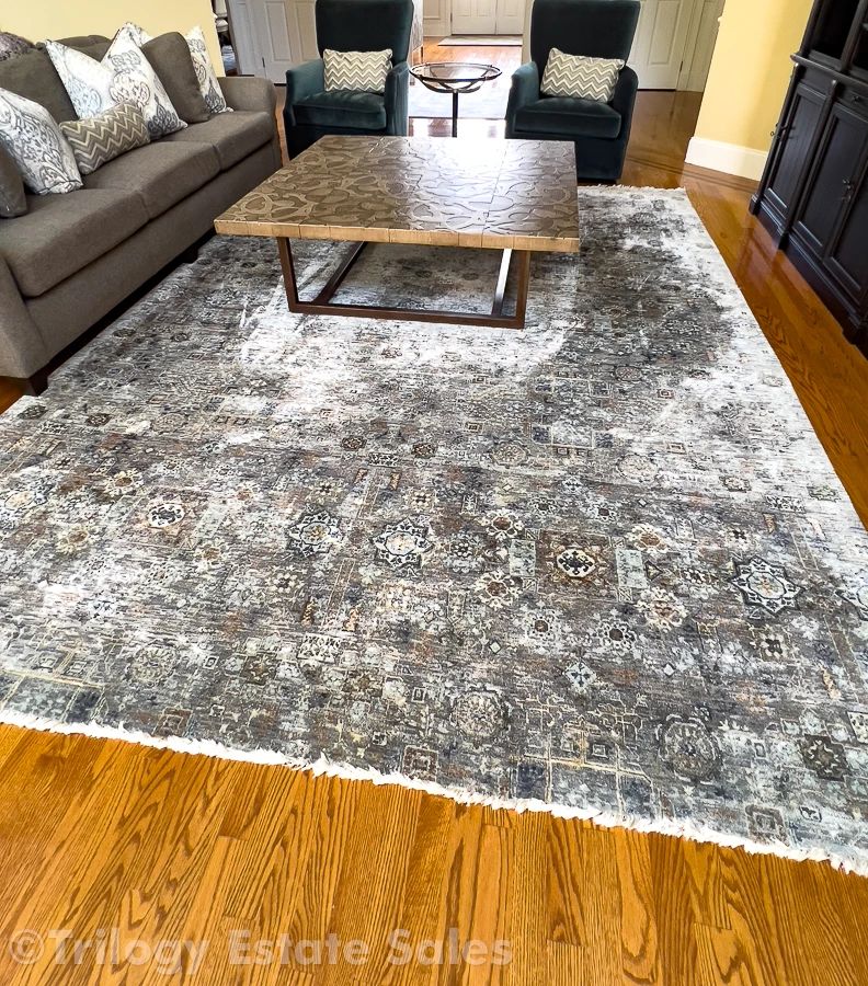 Hand-Knotted Contemporary Rug 8'8" X 12'