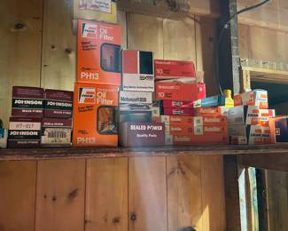 Auto Parts, much more in the garage!
