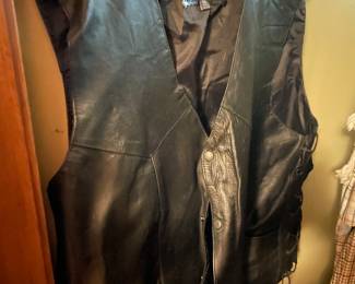 Leather Vest