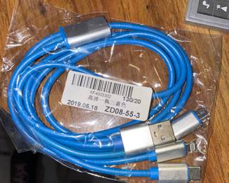 Phone cables, so many!