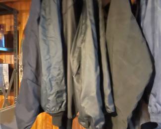 Men's jackets, some new with tags! Large sizes