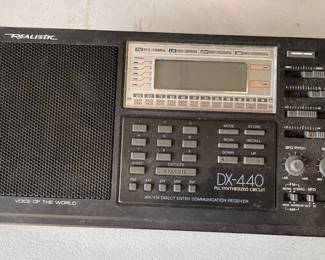 Vintage Radio Shack Realistic Brand radio