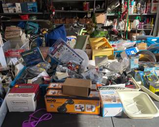 So many auto parts & misc motorcycle parts & accessories 