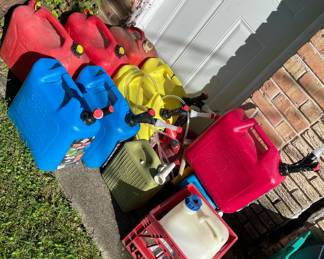 Like new gas containers