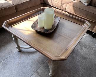 Pier 1 two-tone coffee table