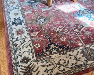 10x14' wool area rug