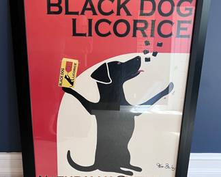 Framed Ken Bailey print