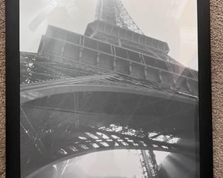Framed Eiffel Tower photo