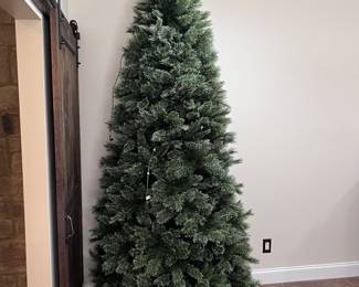11 ft tall prelit Christmas tree