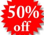 50% off Saturday 
Gold & Sterling not 50% off