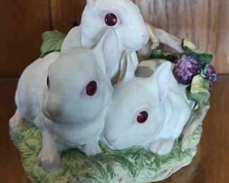 Bunnies In Blackberries