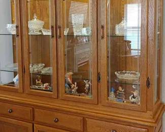China Cabinet oak
