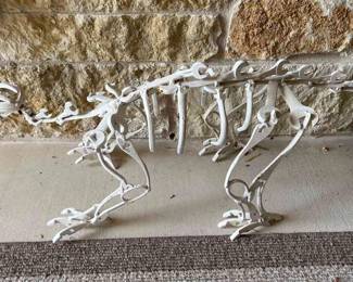 Crafty Metal Dinosaur