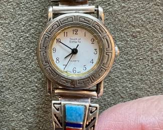Begay sterling watch 