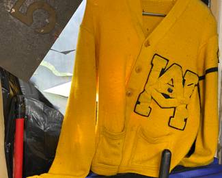 High school letter sweater 