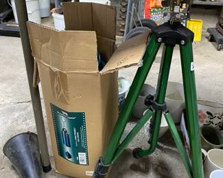 Wind chime - standing water sprinkler 