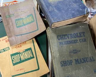 Vtg. Shop Manuals 