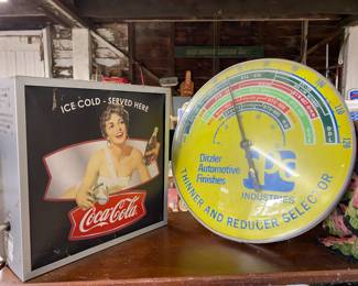 Double sided Coke light —PPG thermometer 