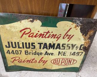 DuPont paint sign 