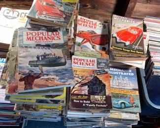 Vtg. Car magazines 