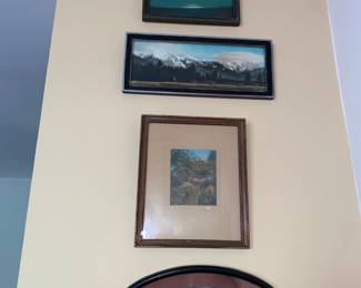 Vtg. Art including Nutting