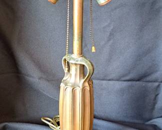 BRONZE COLOR ART DECO LAMP BASE