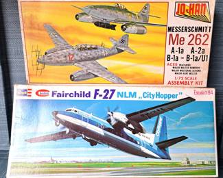 MODEL AIRPLANES 2 NEW OLD STOCK IN BOX