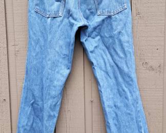 VINTAGE LEVIS JEANS W ORANGE TAB POCKET