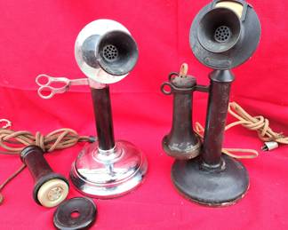 CANDLESTICK PHONES LOT