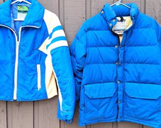 VINTAGE PAIR OF SKI JACKETS CLOTHING