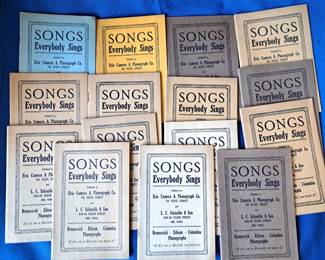 ERIE PA SONG BOOKS