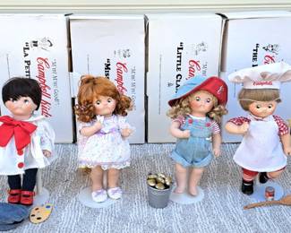 CAMPBELLS SOUP DOLL LOT