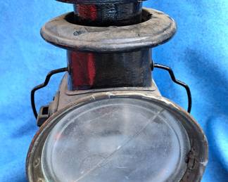 RARE ANTIQUE ORIGINAL TRAIN RAILROAD LANTERN LIGHT RARE ANTIQUE DIETZ RAILROAD LANTERN NIGHT DRIVERS