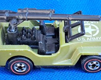 HOT WHEELS REDLINE ARMY JEEP