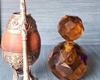 YERBA & PERFUME BOTTLE