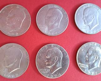 EISENHOWER COINS LOT