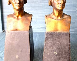 BRONZE BOOKENDS