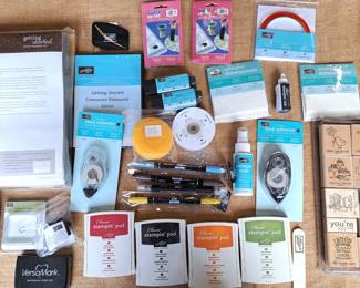 SCRAPBOOK SUPPLIES LOT